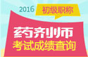 2023年江苏药剂师资格职称考试成绩查询