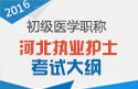 2023年河北执业护士职称考试大纲