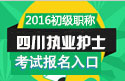 2023年四川执业护士职称考试报名入口