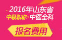 2023年山东中医全科主治医师职称考试报名费用