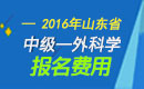 2023年山东外科主治医师职称考试报名费用