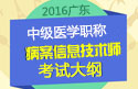 2023年广东病案信息技术（师）职称考试大纲