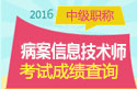 2023年河北病案信息技术（师）考试成绩查询