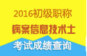 2023年河南病案信息技术（士）考试成绩查询