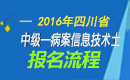2023年四川病案信息技术（士）职称考试报名流程