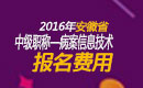 2023年安徽病案信息技术中级职称考试报名费用