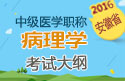 2023年安徽病理学主治医师职称考试大纲