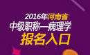 2023年河南病理学主治医师职称考试报名入口