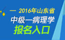 2023年山东病理学主治医师职称考试报名入口